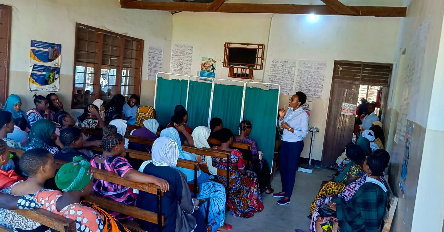 TASIWA Educates Pregnant Women at Nyamagana District Hospital